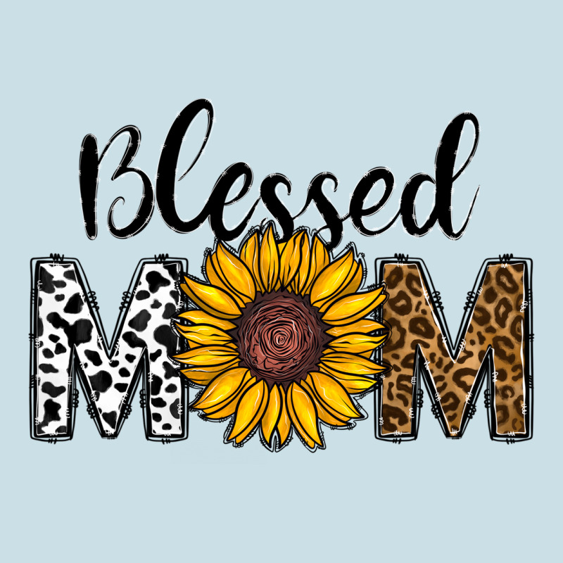 Blessed Mom Ladies Tee by CowhideDigitalArt | Teevron