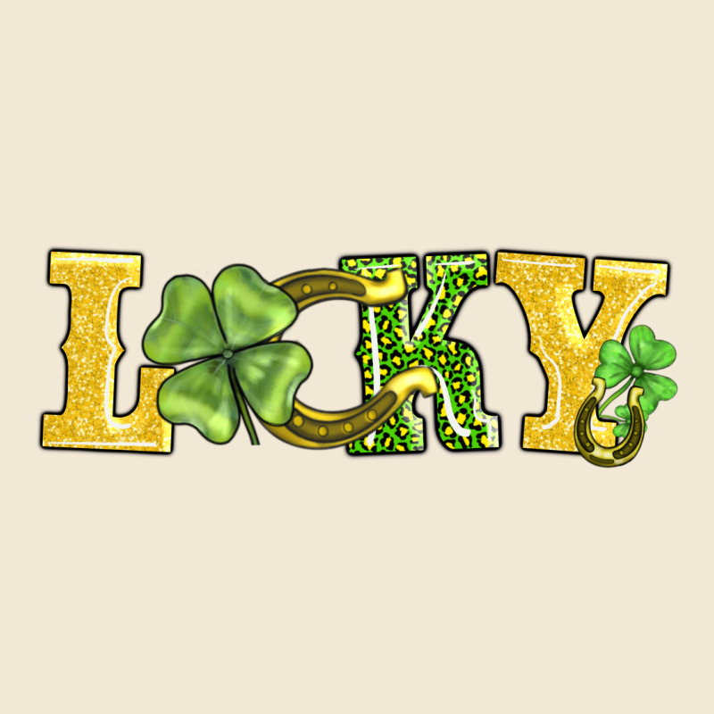 Lucky Horseshoe And Four Leaf Clover Premium Tee by AdoDesignShop | Teevron