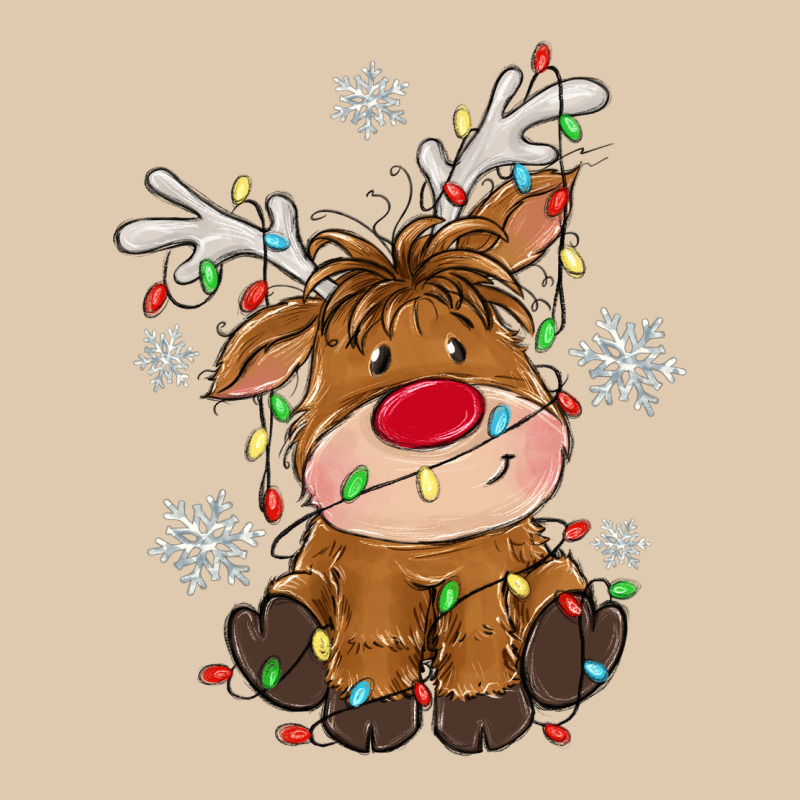 Christmas Reindeer Heavyweight Sweatshirt by MaliasSmallBusiness | Teevron