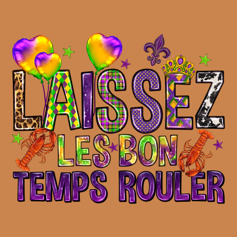 Loissez Les Bon Temps Rouler With Balloon Heavyweight Hoodie by HowdyJamesFarm | Teevron
