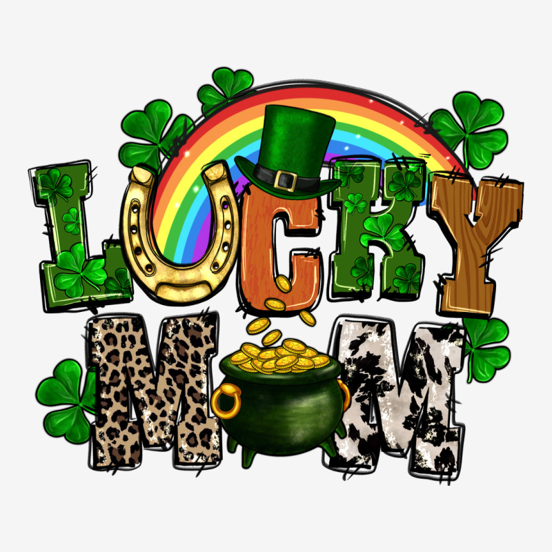Lucky Mom St. Patricks Day Urban Hoodie by FaDigitalArtStudio | Teevron