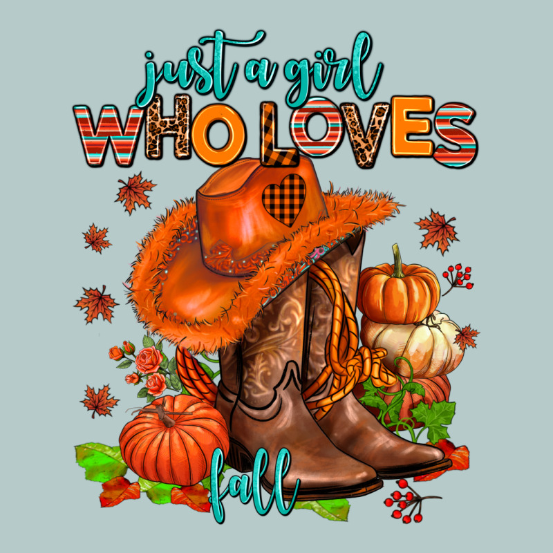 Jusr A Girl Who Loves Fall  Cowgirl Heavy Core Tee by AdoDesignShop | Teevron