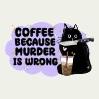 Coffee Because Murder Is Wrong Urban Heavy Tee | Teevron