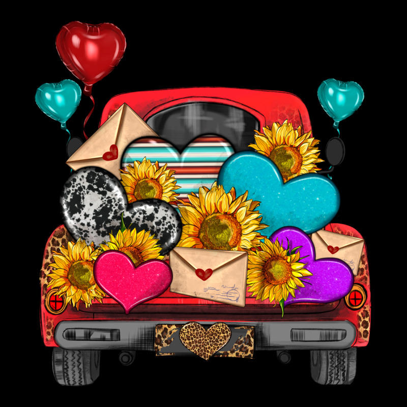 Western Truck With Heart Ladies Tee by HRA Design Shop | Teevron