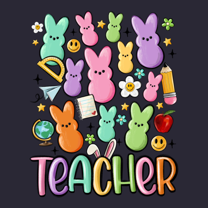 Teacher Bunny's Vintage Tee by MaliasSmallBusiness | Teevron