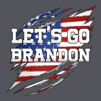 Let's Go Brandon Ripped Cloth With American Flag Vintage Hoodie | Teevron