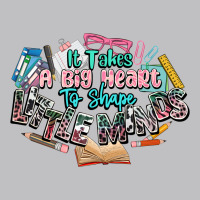 It Takes A Big Heart To Shape Little Mind Teacher Long Sleeve Tee | Teevron