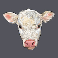 Charolais Calf Face Vintage Hoodie | Teevron