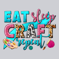 Eat Sleep Craft Repeat Heavyweight Sweatshirt | Teevron