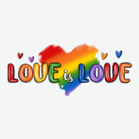 Love Is Love Lgbtq Urban Heavy Tee | Teevron