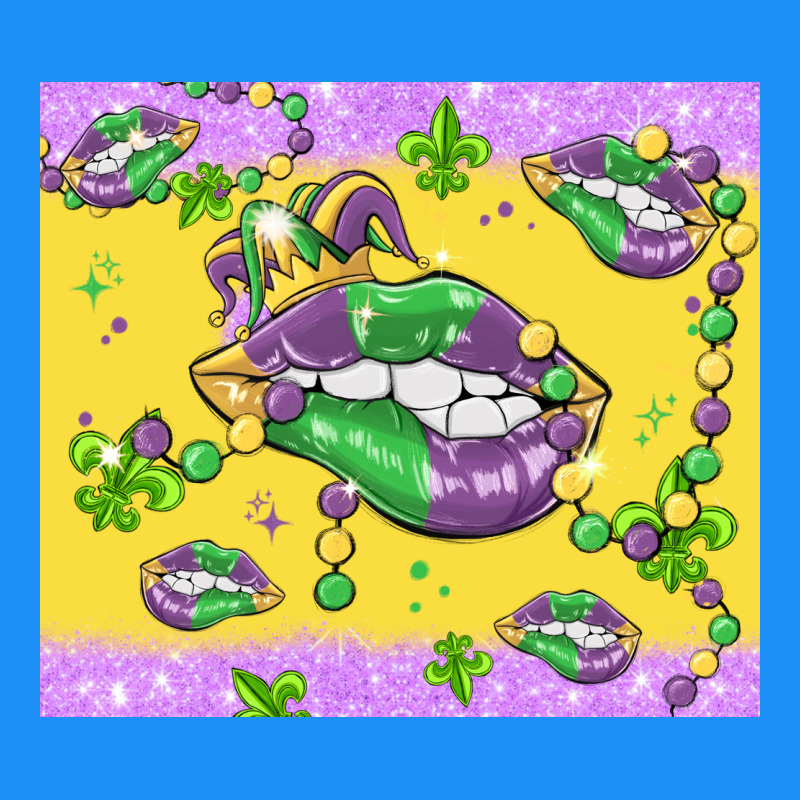 Mardi Gras Lips Classic Tee by MaliasSmallBusiness | Teevron