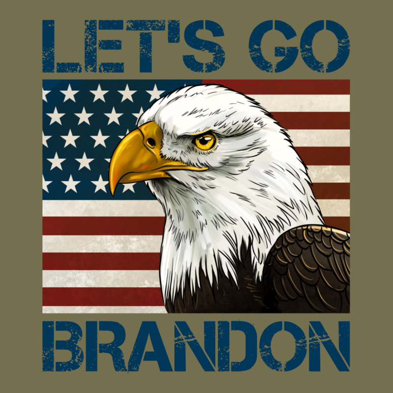 American Bald Eagle Let's Go Brandon Vintage Hoodie by Jasminsmagicworld | Teevron