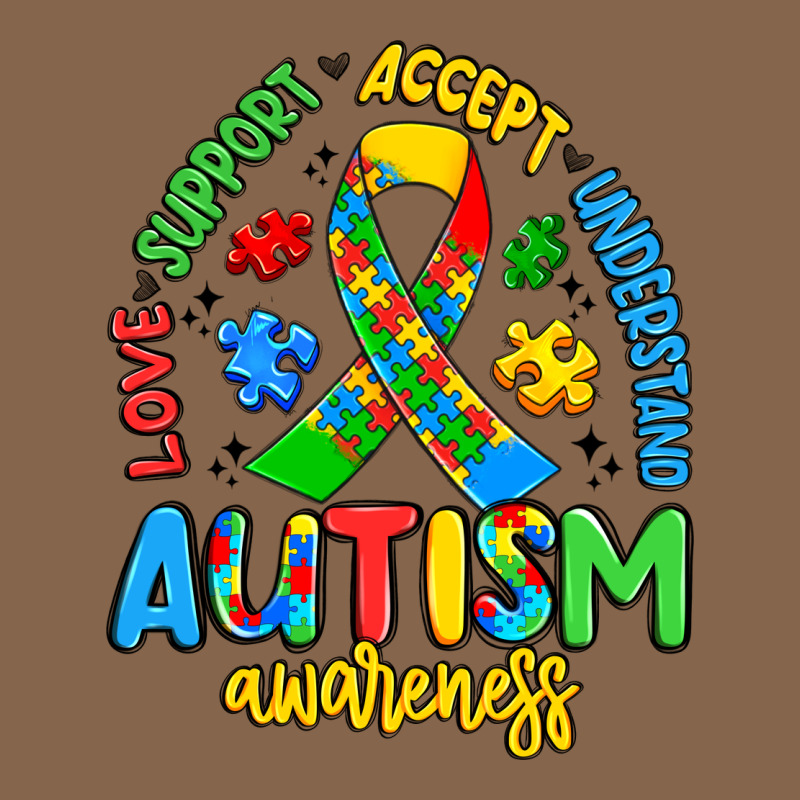 Love Support Accept Understand Autism Awareness Premium Tee by Artiststas | Teevron