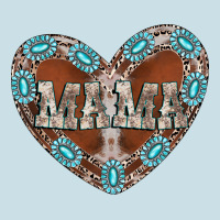 Mama Heart Cowhide Ladies Tee | Teevron