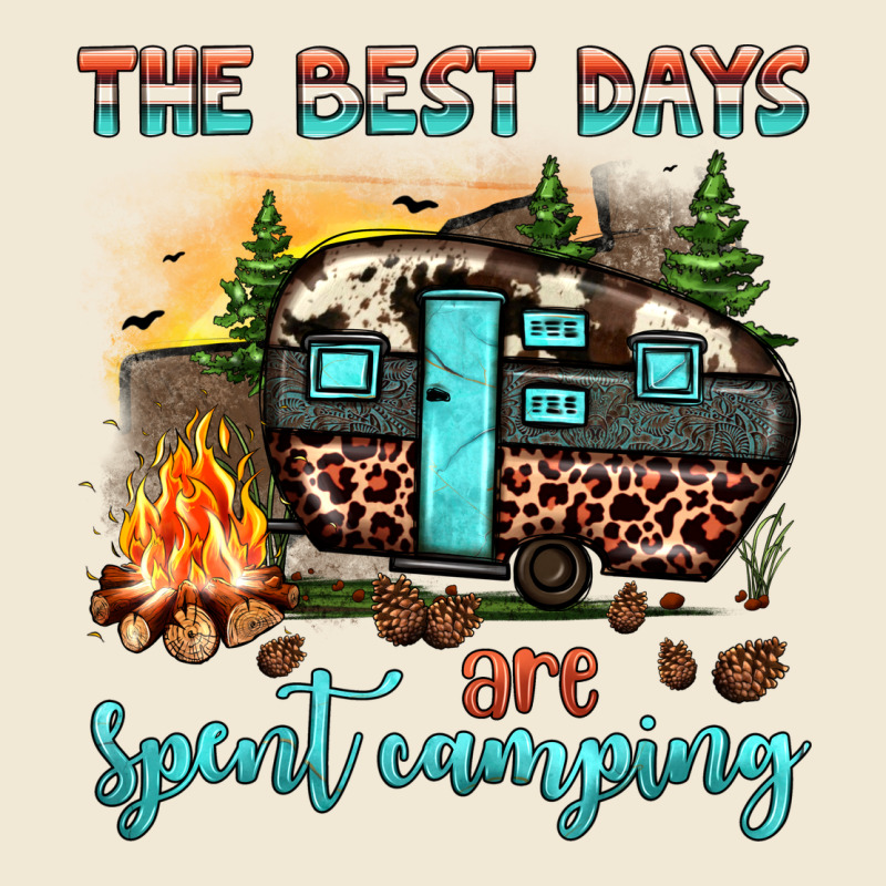 The Best Days Are Spent Camping Premium Tee by JahusDesignShop | Teevron