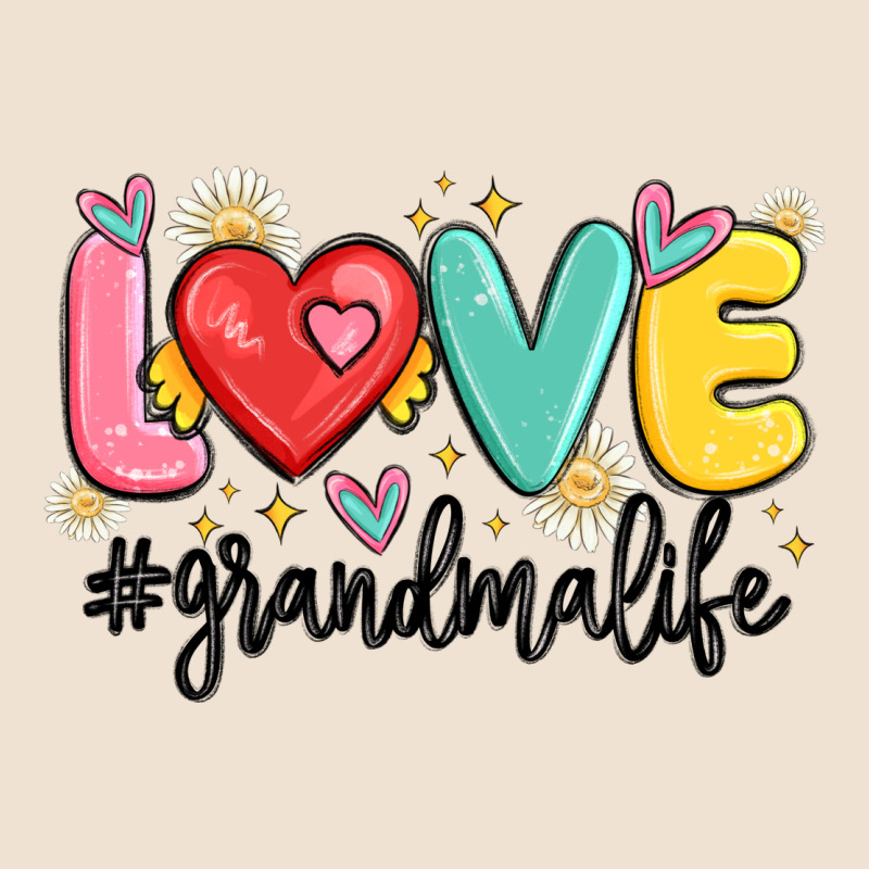 Love Grandma Life Urban Heavy Tee by MaliasSmallBusiness | Teevron