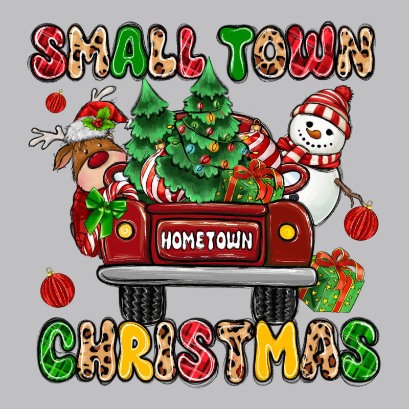 Christmas Santa And Reindeer Truck Long Sleeve Tee by MaliasSmallBusiness | Teevron