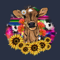 Baby Cow Flower Heavyweight Sweatshirt | Teevron