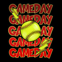 Game Day Softball Lightning Bolt Premium Sweatshirt | Teevron