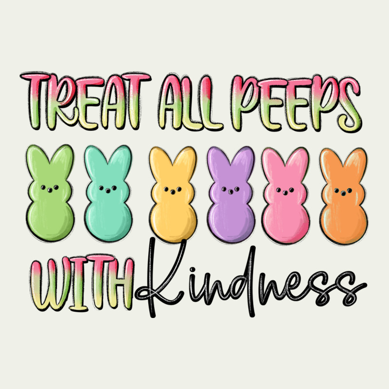 Treat All Peeps With Kindness Urban Heavy Tee by MaliasSmallBusiness | Teevron