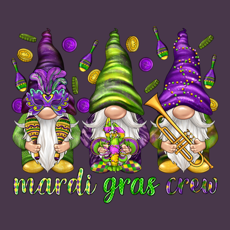 Mardi Gras Crew With Gnomies Heavyweight Hoodie by HowdyJamesFarm | Teevron