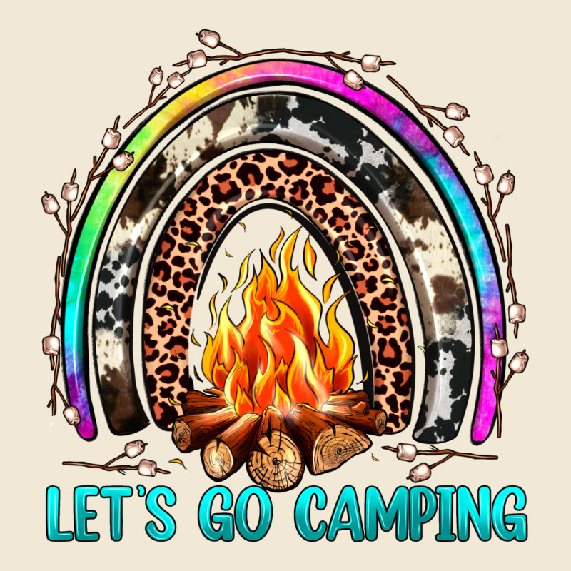Let's Go Camping Rainbow Premium Tee by JahusDesignShop | Teevron