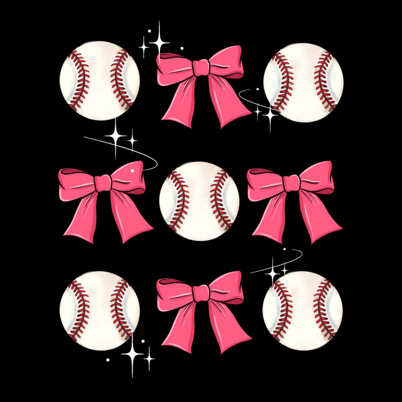 Baseball Coquette Bow Heavy Core Tee by JahusDesignShop | Teevron