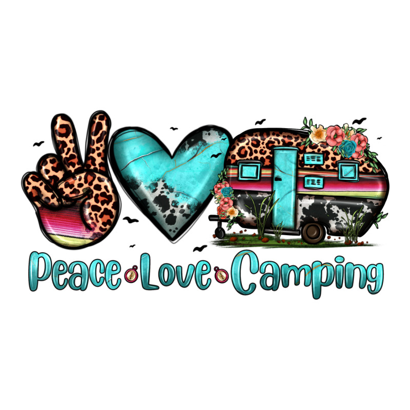 Peace Love Camping Premium Tee by JahusDesignShop | Teevron