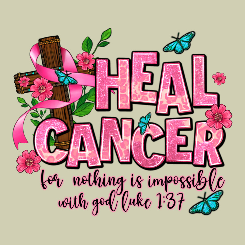 Heal Cancer Heavy Core Tee by AdoDesignShop | Teevron