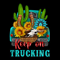 Keep On Trucking With Western Truck Ladies Tee | Teevron