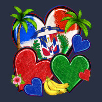 Dominican Repuclic Hearts Heavyweight Sweatshirt | Teevron