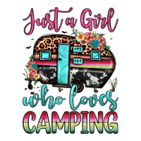 Just A Girl Who Loves Camping Premium Tee | Teevron