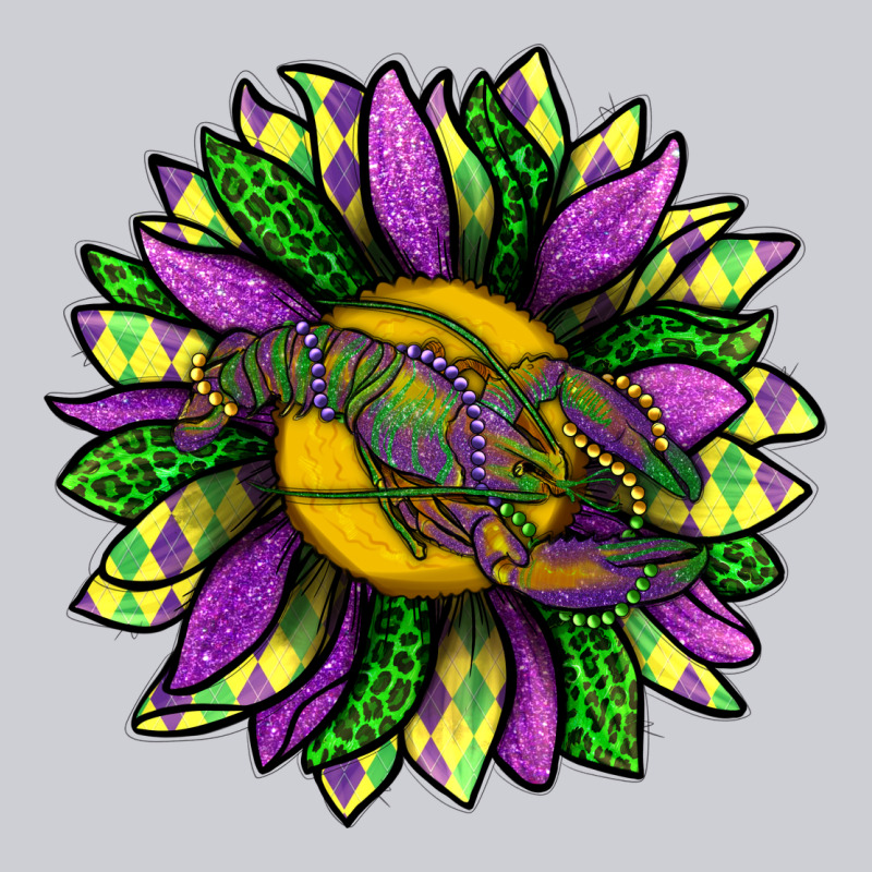 Mardi Gras Sunflower With Crawfish Urban Hoodie by BundleAndBundleShop | Teevron