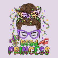 Bead Princess Messy Bun Mardi Gras Classic Tee | Teevron