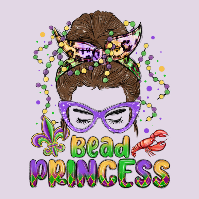 Bead Princess Messy Bun Mardi Gras Classic Tee by MaliasSmallBusiness | Teevron