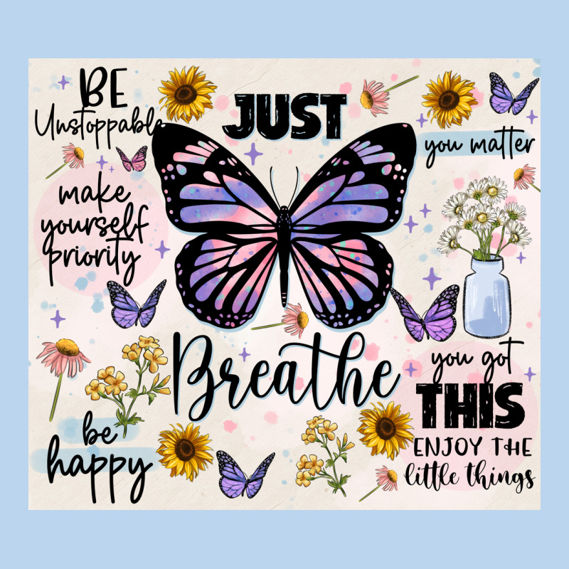 Just Breathe Classic Tee by JahusDesignShop | Teevron