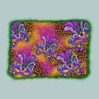 Mardi Gras Mask Background Heavy Core Tee | Teevron