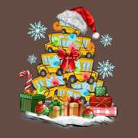Christmas Tree With School Bus Long Sleeve Tee | Teevron