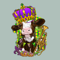 Mardi Gras Cow Heavyweight Hoodie | Teevron