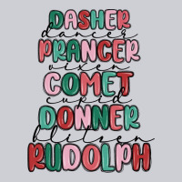 Dasher Dancer Prancer Vixer Comet Cupid Donner Bli Heavyweight Sweatshirt | Teevron