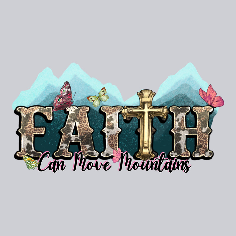 Faith Can Move Mountains Cross Heavyweight Sweatshirt by NancyCooperArtShop | Teevron