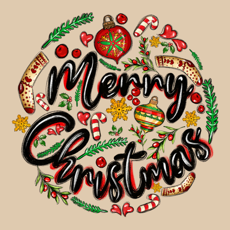 Merry Christmas Heavyweight Sweatshirt by MaliasSmallBusiness | Teevron