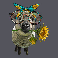 Cute Hempshire Sheep With Eyeglasses Vintage Hoodie | Teevron