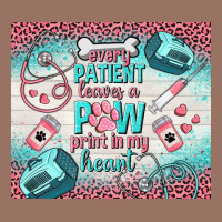 Every Patient Leaves A Paw Print In My Heart Premium Hoodie | Teevron