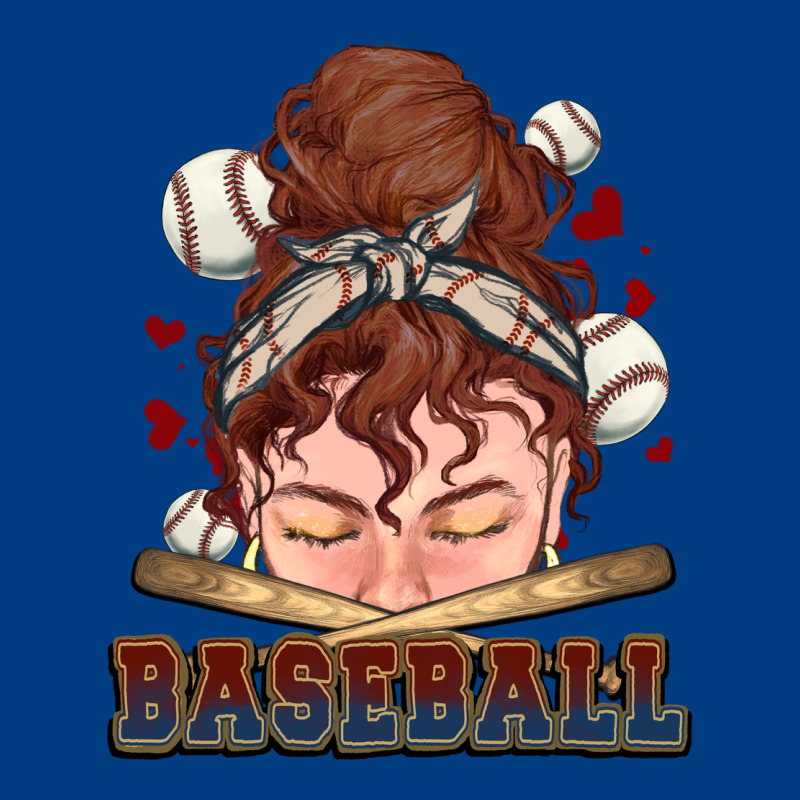 Messy Bun Baseball Premium Sweatshirt by HowdyJamesFarm | Teevron