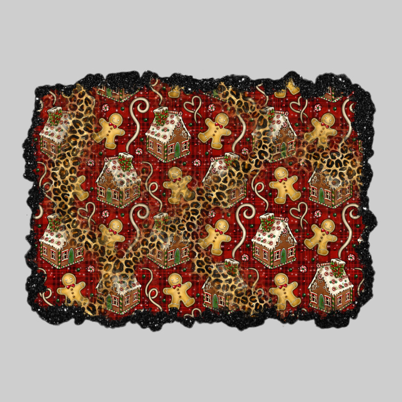 Christmas Gingerbread Man And House Background Premium Tee by BundleAndBundleShop | Teevron