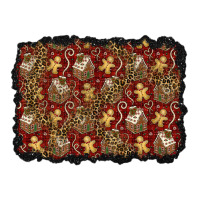christmas gingerbread man and house background | Teevron