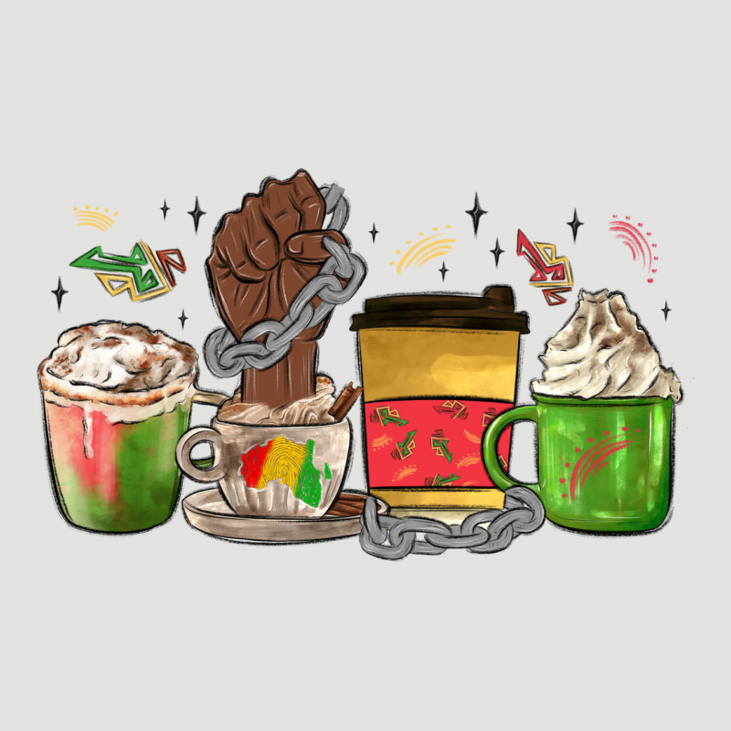 Juneteenth Coffee Cups Classic Tee by MaliasSmallBusiness | Teevron