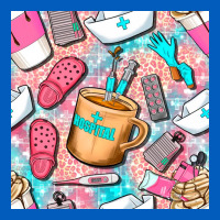 Hospital Nurse Coffee Cups With Leopard Seamless Pattern Bbs Urban Hoodie | Teevron