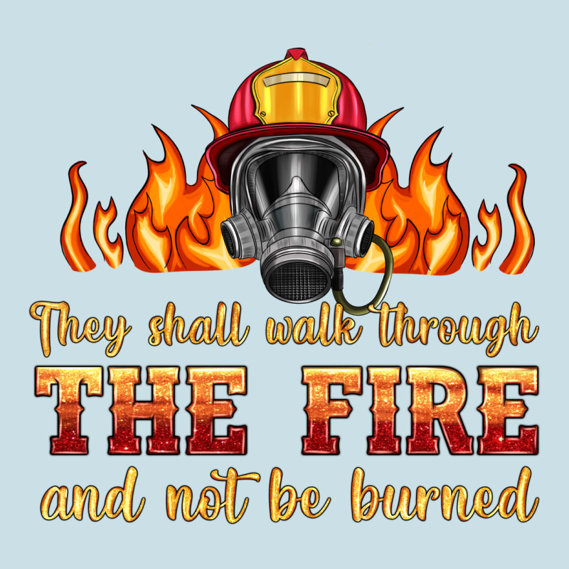 The Fire With Firefighter Air Mask Ladies Tee by HRA Design Shop | Teevron